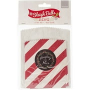 My Minds Eye Sleigh Bell Rings Treat Bags 10/Pkg