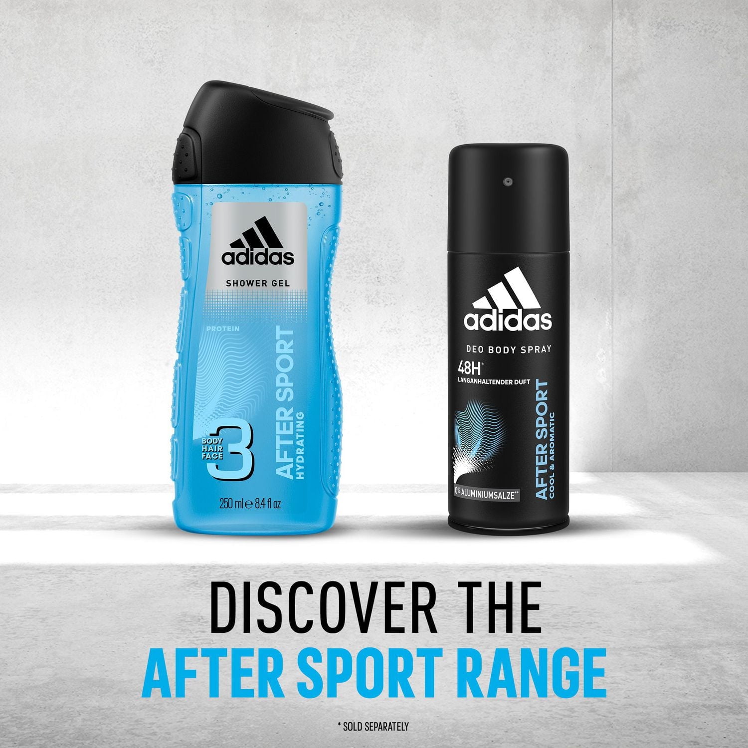 adidas Gel douche 3-en-1 After Sport
