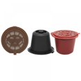 thumbnail image 4 of 3 Pieces  Reusable Refillable Coffee Capsule Filters  for Nespresso  with Spoon and Brush 20ML, 4 of 4