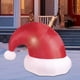 thumbnail image 5 of Sombrero de inflable para exteriores, decoración navideña de 6,56 pies, adorno para patio, césped, fiesta, al libre, hogar., 5 of 9