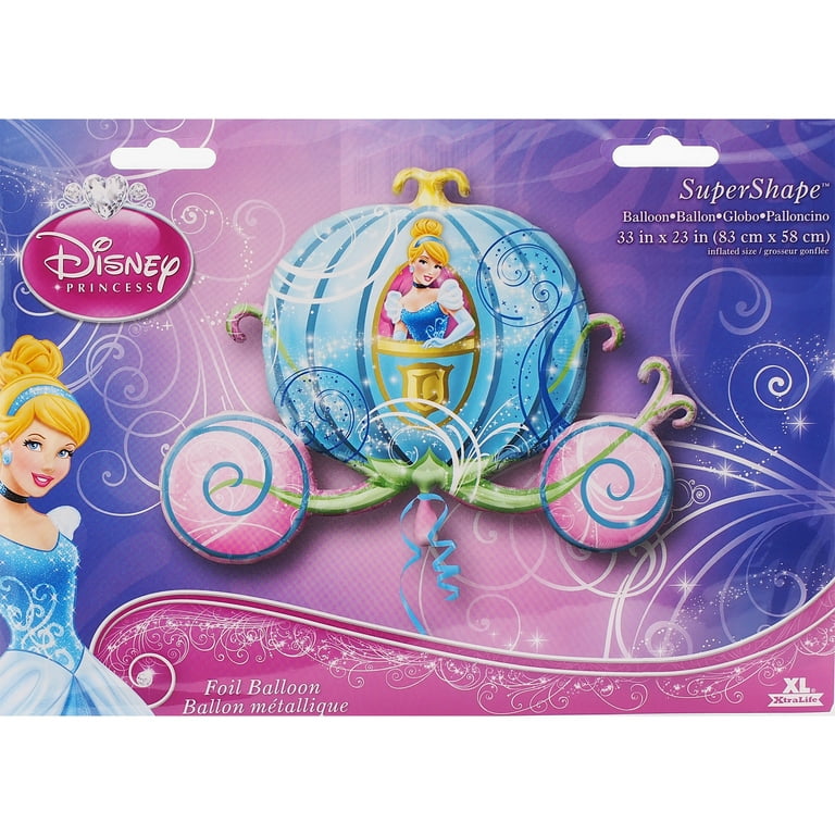 Ballon alu Princesse Disney Cendrillon 83cm - Amscan - Color pop