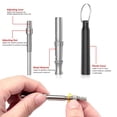 thumbnail image 3 of Dog Whistle, Dog Training Whistle, Ultrasonic Silent Whistle To Stop Barking, Professional Whistle with Lanyard, Adjustable Frequency Dog Training Tool, 3 of 7
