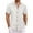 N14-White, variant on NAFUU Fashion Mens Shirts Top Men's Casual Shirt Short Sleeve Relaxed Fit Button Down Shirt Comfortable Solid Color Summer Tops Daily Wear Work Collared Shirts