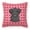 Labrador Retriever - Black, variant on Black Labrador Hearts Fabric Decorative Pillow