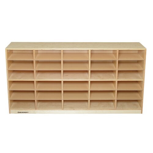 Childcraft 24 Compartment Cubby With Casters Walmart Com Walmart Com
