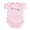 Petal Pink, variant on CafePress - I Was Worth The Wait Infant Bodysuit - Baby Light Bodysuit, Size Newborn - 24 Months