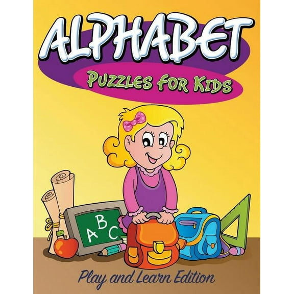 Alphabet Puzzles For Kids: Play and Learn Edition, (Paperback)