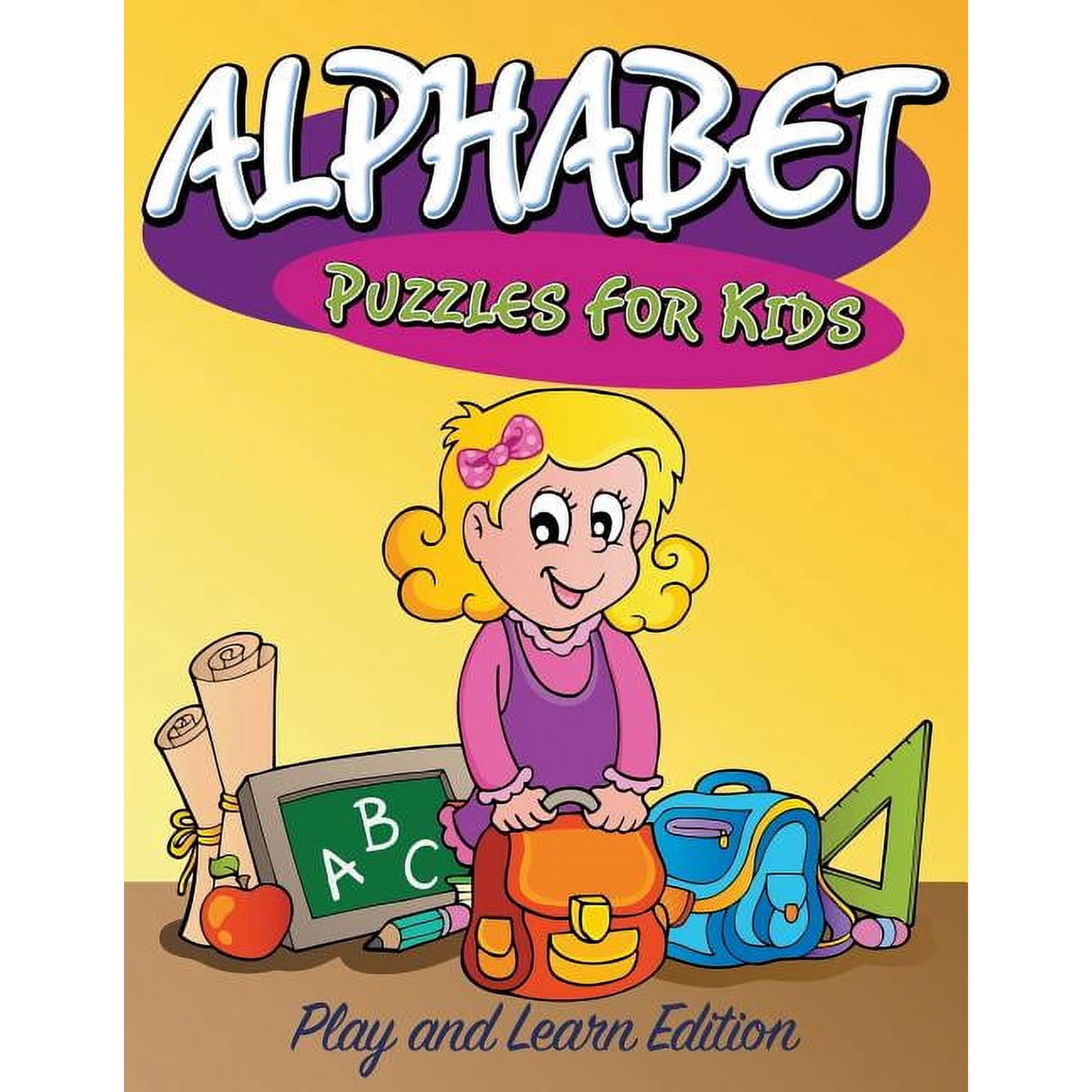 Alphabet Puzzles For Kids: Play and Learn Edition (Paperback)