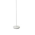 thumbnail image 4 of Benjara Torchiere Floor Lamp with Adjustable Plate Shade and Sleek Body, White, 4 of 5