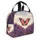 thumbnail image 2 of Disketp Butterfly Over Lavender for Insulated Lunch Bag for Women and Men, Perfect for Work, Hiking, Picnic, 2 of 8