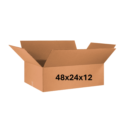 48x24x12 (200 lb strength) | SINGLE CARDBOARD BOX