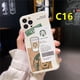 thumbnail image 1 of Creativity Girl Starbucks Square TPU Soft Case For IPhone 11 12 13 PRO MAX mini 6 7 6S 8 Plus X XR XSMAX Se 2020 XS, 1 of 4