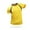 Yellow, variant on Fjuchai Men's Women's Short Sleeve T Shirts Teeops Round Neck Active Athletic Tees Casual Summer Solid Color T Shirt Dry Fit Moisture Wicking,Size S-4XL