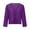 Purple, variant on Womens Sparkly Party Jacket Velvet Sequin Long Sleeve Cardigan Concert Blazer