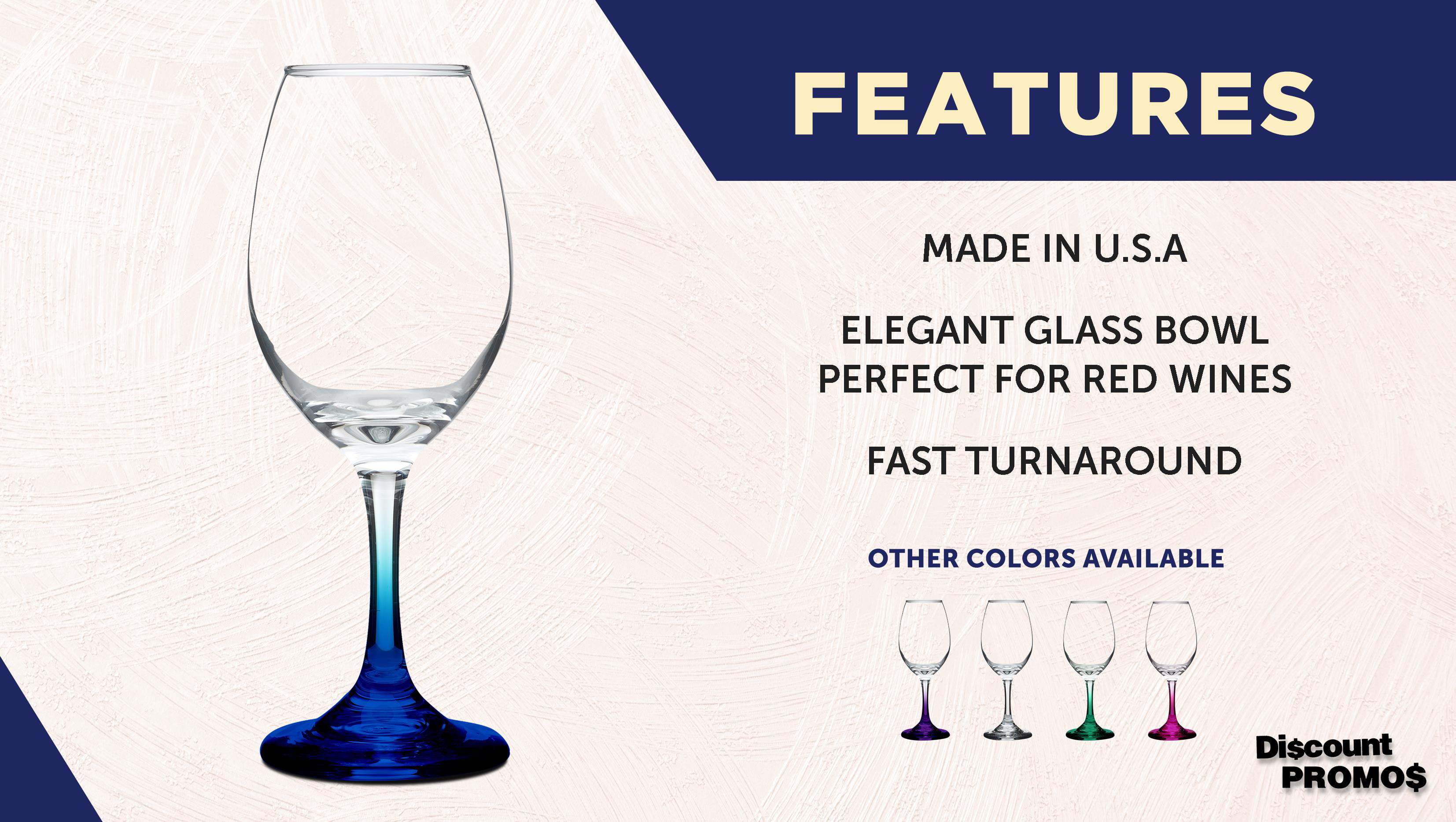 Ebeling and Reuss Bistro Size Short Stem Wine Glasses Set of 8 