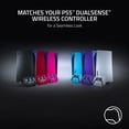 thumbnail image 4 of Razer Quick Charging Stand for PlayStation 5: Quick Charge - Curved Cradle Design - Matches PS5 DualSense Wireless Controller - One-Handed Navigation - USB Powered - Blue Controller Sold Separately, 4 of 6