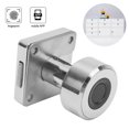 thumbnail image 4 of Fingerprint Lock, Drawer Lock Bluetooth APP Zinc Alloy With AI Algorithm For Cabinet, 4 of 8