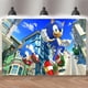 thumbnail image 4 of Fondo de Sonic para fiesta de cumpleaños de niños, decoración con relámpagos, pancarta, póster, fondo de fotografía, accesorios para baby shower, 4 of 5