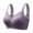 Purple, variant on Jelly Bras For Women Womens Plus Size No Underwire Bra Thin Breathable Beauty Back Lightweight Soft Support Purple M-3Xl