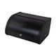 thumbnail image 4 of Caja de pan de acero inoxidable, soporte para pan, contenedor multiusos para bocadillos vintage negro, 4 of 9