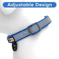 thumbnail image 5 of Pawtitas Classic Padded Reflective Dog Collar Lumberjack Extra Small Dog Collar Blue, 5 of 8