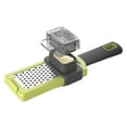 thumbnail image 1 of Rallador de jengibre con mango, mini rallador de acero inoxidable con tapa protectora para alimentos, rallador de ajo., 1 of 5