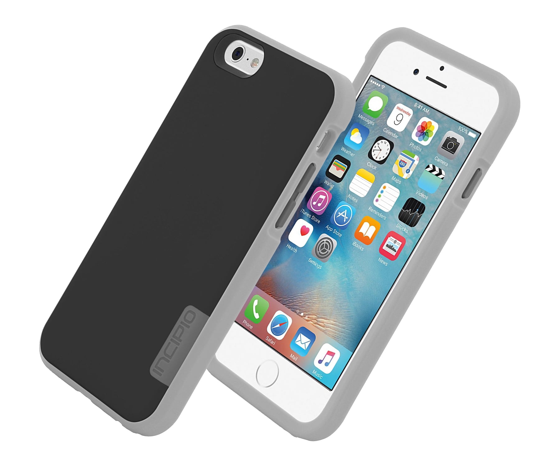 Incipio Phenom Case for Apple iPhone 6/6s (Black/Gray