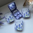 thumbnail image 1 of Lindo de estuche de , pinzas, herramienta para remover botellas, caja de soporte para palos, contenedor de almacenamiento en , grande azul Macarena  contenedor de almacenamiento, 1 of 8