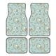 thumbnail image 1 of Balery Cute Honeybees Juego de 4 Alfombrillas para Auto, Revestimientos de Caucho Resistente, Diseño Antideslizante, 1 of 7