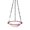Pink, variant on Hearth & Gear Bird Bath Bowl Birdbaths For Outdoors Metal Birdhouse Hanger Decorative Hangable For Backyard Birdwatching Patio Viewing Observation Apartment Window 1pc