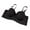 Black, variant on Virmaxy Womens Push Up Bra Solid Color Non-Slip Non-Marking Underwear To Collect Side Breasts Small Breasts Bra White S
