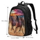 thumbnail image 5 of Easygdp a herd of horses Mochila para Laptop de Viaje con Puerto USB, Mochila para Laptop con Puerto de Carga USB para Mujeres y Hombres, 5 of 7