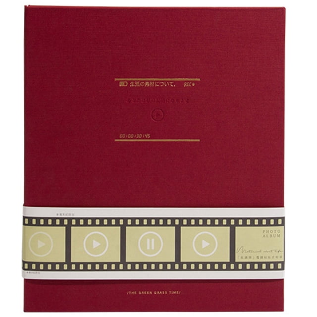 Coofit Photo Scrapbook Album DIY - 50 Pages Self Adhesive Memory Album Picture Album