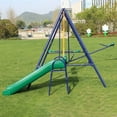 thumbnail image 4 of CIPACHO Outdoor Swing for Kids, Safe Design, Perfect Gift for Children 3-8 Years Old, Green, 4 of 9
