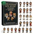 thumbnail image 1 of Cristiano Ronaldo Advent Holiday Blind Box Christmas Tree Decoration Acrylic Pendant, 1 of 5