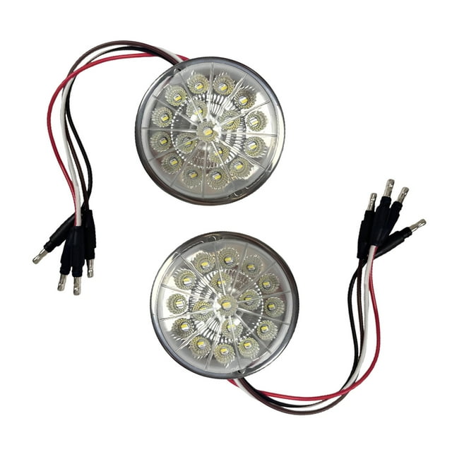 Dual Revolu-tion 17 Led Watermelon Light Underglow Lights Light Trailer Lights Turn Signal And Marker To Auxiliary Light Yellow&Blue