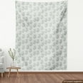 thumbnail image 4 of Floral Sofa Upholstery Fabric by the Yard, Botanical Twig Branches Gardening Foliage Growth Natural Plants Pattern, Decorative Fabric for DIY and Home Accents, Jade Green and Coconut by Ambesonne, 4 of 5