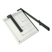 Paper Cutter Guillotine Style 10" Cut Length X 10" Inch Metal Base Trimmer