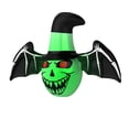 thumbnail image 2 of AKEGAMN Halloween LED Glowing Bat Inflatable PVC Decorative Item For Outdoor Parties Festival Atmosphere Decoration Glowing Toy For Holiday Celebrations light design, loved by both adults and childr, 2 of 6