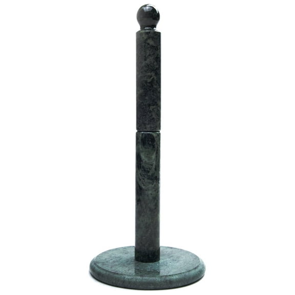 Marble Paper Towel Holder, Green