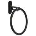 thumbnail image 2 of Oubit Porte-Serviettes Design Moderne Noir Anneau Porte-Serviettes Fiabilité Ultime, 2 of 9