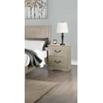 thumbnail image 4 of Modern Gorgeous 4pc California King Size Bed w Underbed Drawer Dresser Mirror Nightstand Bedroom Furniture Light Tan Hue Finish, 4 of 9