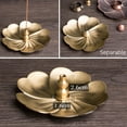 thumbnail image 2 of New Incense Plate Sandalwood Coil Base Copper Incense Holder Mini Accessories Home Decoration Incense Sticks Burner 3, 2 of 8