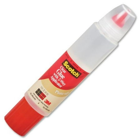Scotch Glue with Two Way Applicator for the Home and Office, 1.6 Ounces
