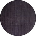 thumbnail image 1 of Ahgly Company Indoor Round Abstract Light Blue Modern Area Rugs, 8' Round, 1 of 4