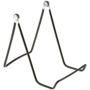 Gibson Holders 6A Adjustable Black Wire Display Easel, 3.5" W x 4.75" D x 4.75" H, Pack of 4