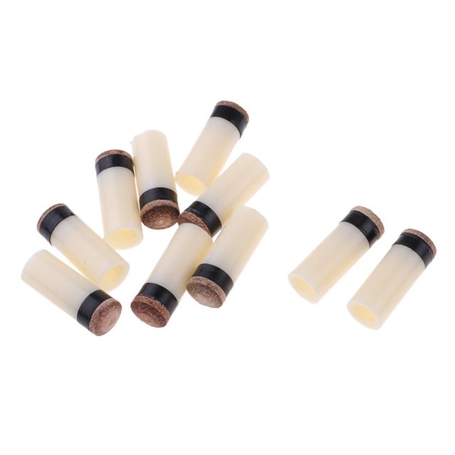10pcs Resbalón en tacos de billar shamjiam 13 mm