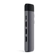 thumbnail image 4 of Satechi Type-C Pro Hub Adapter with Ethernet - 4K HDMI, USB-C PD, Gigabit Ethernet, USB 3.0, Micro SD Card Slot (Space Gray), 4 of 7