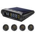 thumbnail image 1 of Tignapoo Solar-Powered Wireless HUD Display with GPS Speed, Altitude, Time, Tire Pressure & Temperature Monitoring, 4 External Sensors, Black X1, 1 of 6