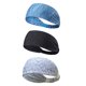 thumbnail image 2 of Diademas de entrenamiento para mujeres, hombres, banda para el sudor, bandas para el sudor, bandas elásticas anchas para la cabeza para deportes, ejercicio, tenis, correr, gimnasio, baile, atlético MFZFUKR 220612-3, 2 of 8